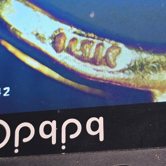 Vintage seed pearl enamel diamond 4 leaf clover brooch - Picture 7 of 8